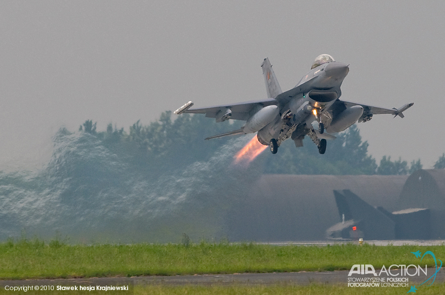 SQUADRON EXCHANGE – BELGIJSKIE F-16 W KRZESINACH (Polska, EPKS)